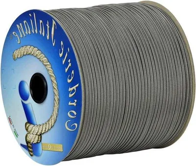Zdjęcie produktu dla Famanu Paracord 550 Typ III - 4 mm, 100 m, biały/czarny