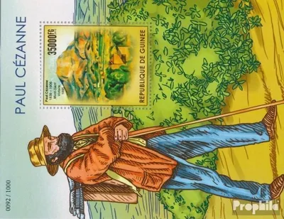 Produktbild von Briefmarken Guinea 2015 Mi Block 2557 (kompl. Ausgabe) postfrisch Paul Cézanne
