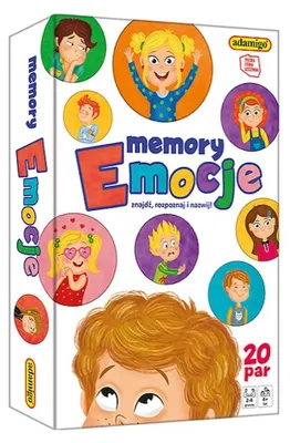 Image de ADAMIGO Émotions Jeu de mémoire Adamigo 07660