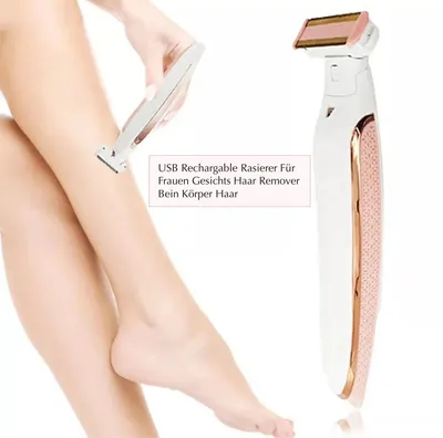 Image de USB Rechargable Rasoir Pour Les Femmes Visage Remover Cheveux Jambes Corps Cheveux
