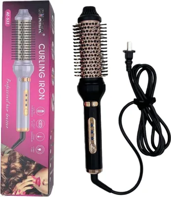 Image de INF Fer à boucler automatique avec 3 réglages de température et rotation Le noir