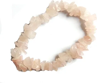 Produktbild von Edelstein-Splitter-Armband, Rosenquarz