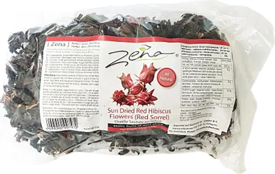 Produktbild von Zena Hibiskusblüte rot getrocknet 125g