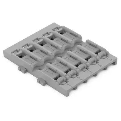 Produktbild von WAGO 221-2525 Befestigungsadapter, 5-fach,für Durchgangsverbinder mit Hebel