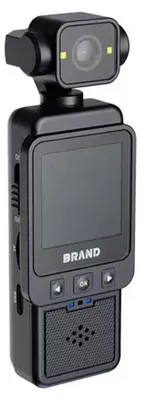 Produktbild von 1080P Mini-Action-Kamera, 1,6-Zoll-Display, Sportkamera mit WLAN, Bildstabilisierung, integriertem Aufhelllicht und 180° schwenkbarem Objektiv, ideal für Vlogs