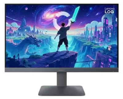 Produktbild von Lenovo LOQ 24-10 Monitor, 60,5 cm (23.8"), 1920 x 1080 Pixel, Full HD, LED, 4 ms, Schwarz