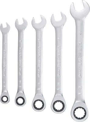 Produktbild von PARKSIDE® Ratschen-Ringschlüsselsatz, 5-teilig
