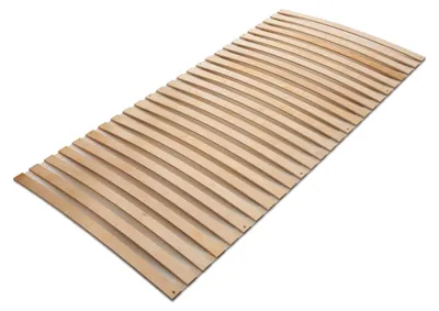 Produktbild von Madera Natura Federleisten Rollrost, stabil, aus Birkenschichtholz für Wohnmobile, Größe: 100 x 200 cm