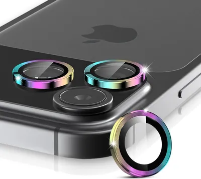 Produktbild von Kamera Linsenschutz Glas Set für Apple iPhone 17 Pro Max Schutzglas Camera Linse Panzerfolie 9H Regenbogenfarben