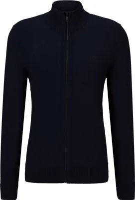 Produktbild von Hugo Boss Weste marineblaue Wolle