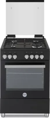 Image de Cuisiniere  a gaz BERTAZZONI LA GERMANIA PIA60GN - 4 foyers - 10,35 kW - 60 cm - Noir