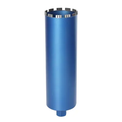 Produktbild von Turbo Diamantbohrkrone Kernbohrer für Kernbohrgerät, 1 1/4", Ø162 mm, 460 mm, Dosenbohrer Diamant Bohrkrone Nassbohrkrone Trockenbohrkrone für Beton