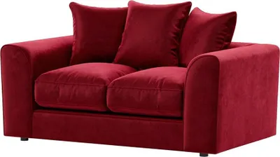 Zdjęcie produktu dla Sofa z funkcją spania Dillon Velvet-Kronos 2-Włókno poliestrowe + Pianka poliuretanowa