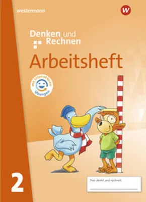 Obrázek produktu pro Denken und Rechnen 2. Arbeitsheft mit interaktiven Übungen. Für Grundschulen in den östlichen Bundesländern
