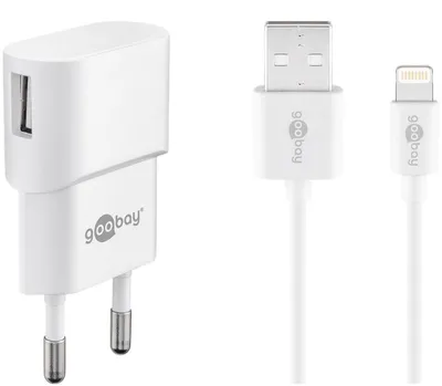 Obrázok produktu pre Goobay 45295, Vnútorný, AC, 5 V, 1 m, Biela