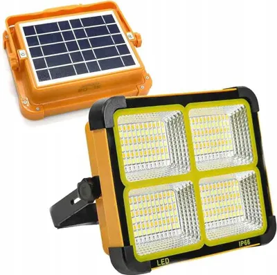 Obrázok produktu pre Halogénová Prenosná Led Lampy Prenosná Solárna 150W