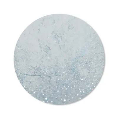 Produktbild von MuchoWow® Mauspad Mousepad Marmor - Blau - Glitter 50x50 cm - Mousepads - Maus Mat - Pad - Mausunterlage - Vinyl