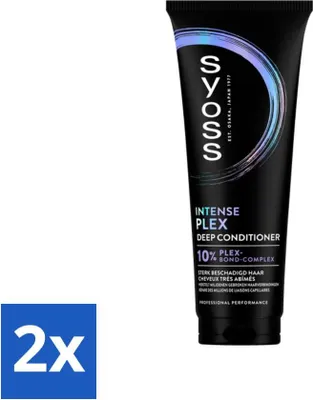 Produktbild von Syoss - Plex - Spülung - Stellt Haarbrücken wieder her - 250 ml - Vorteilspack - 2 Stücke
