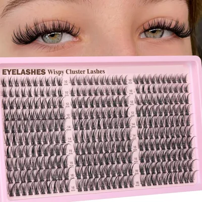 Produktbild von Lashes Extension Set 300PCS Manga Lash Clusters 10-16mm Mix Unsichtbares Band