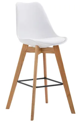 Produktbild von Barhocker Metz Kunststoff Natura weiß