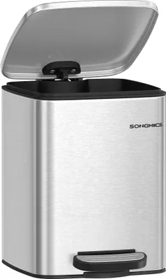 Produktbild von SONGMICS Kosmetikeimer,6 Liter, Mülleimer Bad, kleiner Abfalleimer,Tretmülleimer