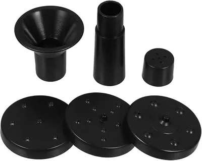 Produktbild von PolkaHome® Solarbrunnen-Ersatzteile, ABS-Zubehör für Teich- und Gartenbrunnen, 6-teilig