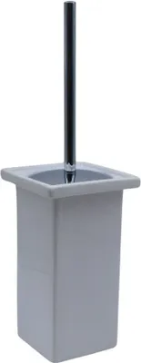 Produktbild von Nicol Toiletten Bürsten WC Klo Halter Garnitur Porzellan Minnesota weiß