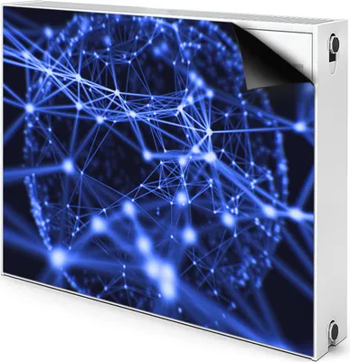 Produktbild von Magnet Radiator Magnet Mat Heizkörperverkleidung Heizkörper-Abdeckung Heizung 110x60 cm  - Abstraktion