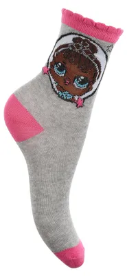 Produktbild von L.O.L. Surprise! Kinder Mädchen Socken 6 Paar Strümpfe Paket Set, Größe:23-26