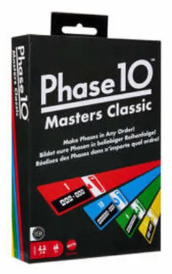 Image de Mattel JFD07 - Phase 10 Masters Classic