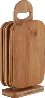 Image de Set de planche à découper avec support - Support de planche à découper