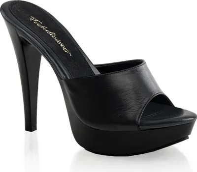 Produktbild von COCKTAIL-501L Damen Slipper von Fabulicious, Schwarz EU 42, US 12