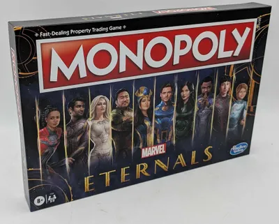 Produktbild von Hasbro Monopoly Marvel Studios Eternals Englisch