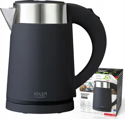 Produktbild von Adler Elektrischer Wasserkocher 800W 0,6L - Kompakter, Sparsamer, Touristischer Wasserkocher