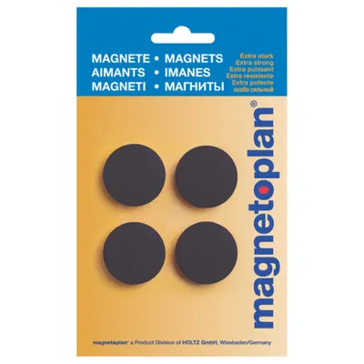 Produktbild von Discofix Standard geblistert sw, 30mm 4St
