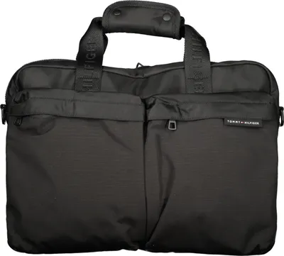 Produktbild von Herren Umhängetasche Schwarz mit Laptopfach und Nachhaltigkeit