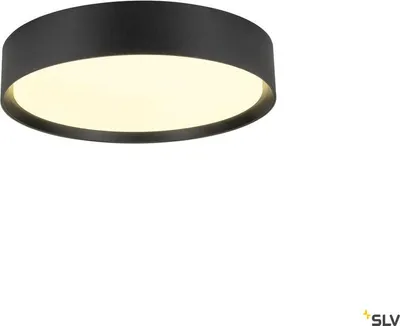 Produktbild von SLV 1008918 DECONA 30, CL, PHASE, Deckenaufbauleuchte, rund, 3000/4000K, 17 W, schwarz