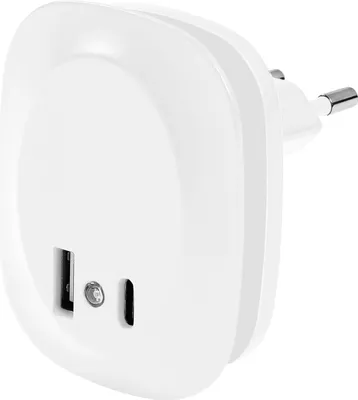 Produktbild von Osram Nachtlicht Lunetta Edge Sensor 830 USB A C Weiß