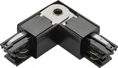 Produktbild von Spectrum 3-Phasen Stromschiene SPS-2 Verbinder L Links & Rechts verstellbar Schwarz