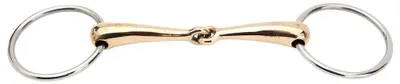 Produktbild von Horka Jointed Loose Ring Gb 18 Mm Trense Golden 14.5 cm Golden 14.5 cm