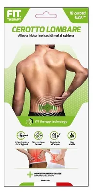 Produktbild von FIT THERAPY Lendenwirbel-Pflaster, 10 Stück
