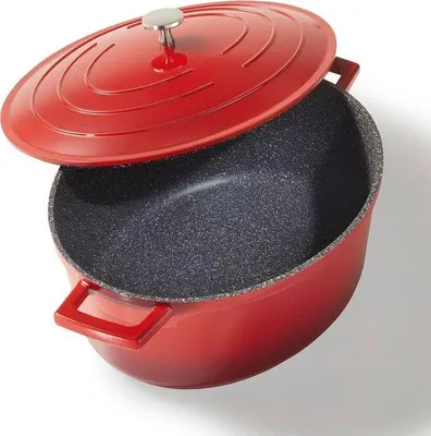 Obrázek produktu pro Famanu pánev 32 cm - Multifunkční hrnec s poklicí, vhodný pro všechny typy sporáků