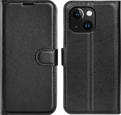 Produktbild von iPhone 15 Hülle - Coverup Klapphülle - Schwarz