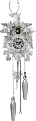Produktbild von Engstler - 522/5/20_Q - Kuckucksuhr - Quarz - Nussbaum - 30 cm