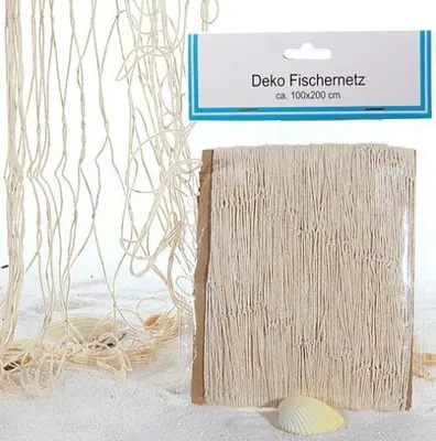 Produktbild von Deko Fischernetz für maritime Deko 200 x 100 cm