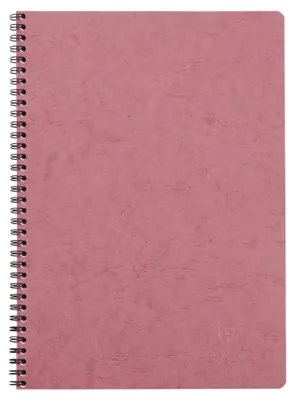Image de AgeBag, cahier à spirales A4, 50 feuilles, bleu, recto-verso