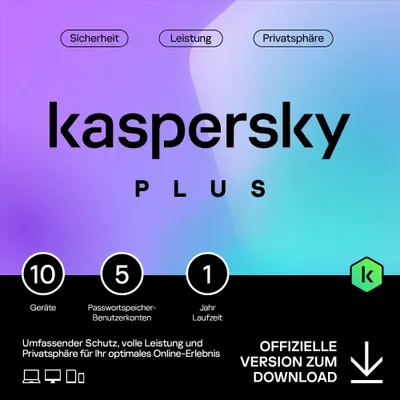 Image de KASPERSKY ESD Plus 10 Device 1 Year (KL1042GDKFS)