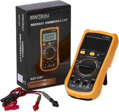 Produktbild von Kraft&Dele KD11297 Digitales Multimeter