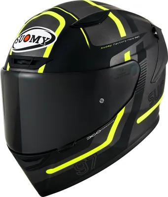 Obrázok produktu pre Suomy Track-1 Ninety Seven 2023 Helm, schwarz/gelb, L (59/60)