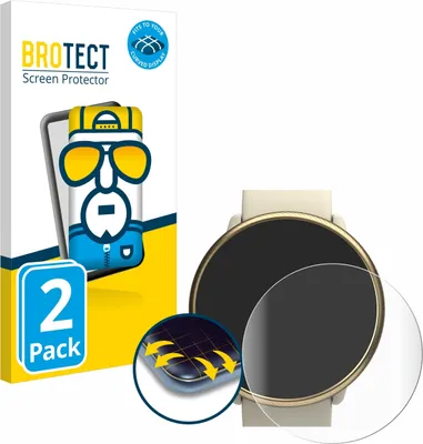 Produktbild von 2x BROTECT Fullscreen Schutzfolie für Polar Ignite 2 Displayschutz Folie Fullcover Klar Transparent